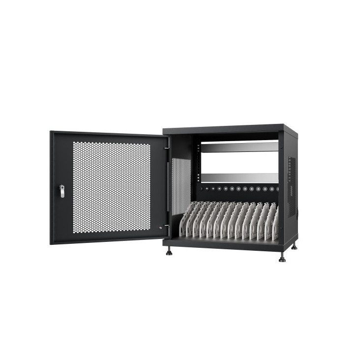 Ewent EW1714 Armario de Carga - 14 Dispositivos - Color Negro