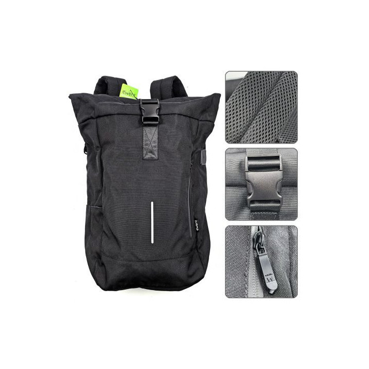 Ewent EW2536 Trendy Roll Mochila para Portatil hasta 17