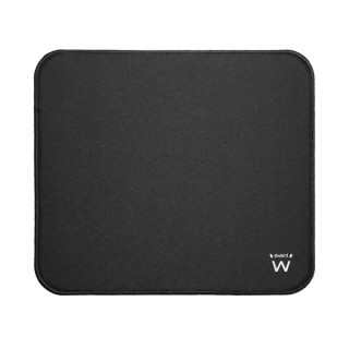 Ewent Alfombrilla para Raton - Superficie de Poliester - Base de Goma Antideslizante - 250x220x6mm - Color Negro
