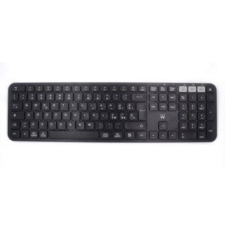 Ewent Teclado Inalambrico - Modo Ahorro de Energia - Disposicion Italiana QWERTY IT - 1x Bateria AAA (Incluida) - Alcance hasta
