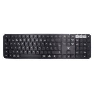 Ewent Teclado Inalambrico - Modo Ahorro de Energia - Disposicion Portuguesa QWERTY PT - Receptor USB-A 2.4Hz - 1x Bateria AAA (