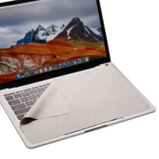 Ewent Paño de Microfibra Premium 2 en 1 - Limpieza y Proteccion de Pantallas - 29x18