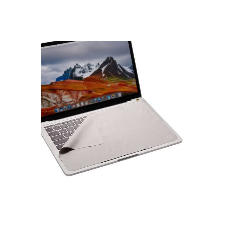 Ewent Paño de Microfibra Premium 2 en 1 - Limpieza y Proteccion de Pantallas - 29x18