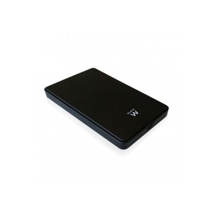 Ewent Carcasa Externa para HDD/SSD de 2.5" SATA - USB 2.0 - Plastico - Montaje sin Torinillos - Color Negro