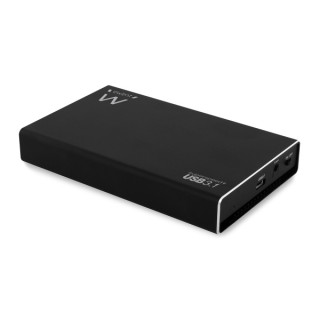Ewent Carcasa Externa para HDD/SSD - USB-C 3.2 Gen2 - Aluminio - SSD/HDD de 2.5" - Color Negro