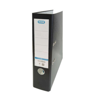 Elba Rado Top Archivador Tamaño Folio - Con Palanca y Rado - Ancho de 80mm - Forrado Exterior de Plastico - Interior de Papel