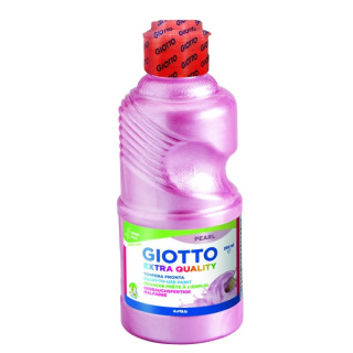 Giotto Extra Quality Pearl Tempera - 250ml - Lispa para el Uso - Botella Bio Pet - Color Magenta