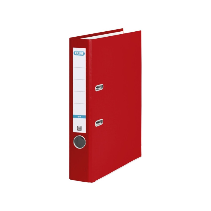 Elba Rado Top Archivador Tamaño Folio - Con Palanca y Rado - Ancho de 50mm - Forrado Exterior de Plastico - Interior de Papel