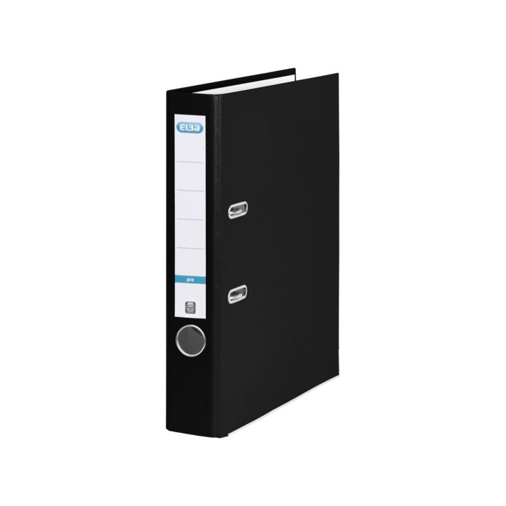 Elba Rado Top Archivador Tamaño Folio - Con Palanca y Rado - Ancho de 50mm - Forrado Exterior de Plastico - Interior de Papel