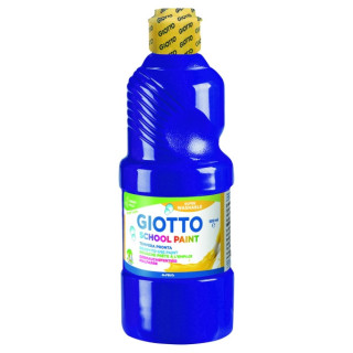 Giotto School Paint Tempera - 500ml - Lista para el Uso - Super Lavable - Botella Bio Pet - Color Violeta