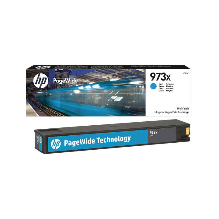 HP 973X Cyan Cartucho de Tinta Original - F6T81AE