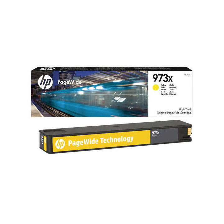 HP 973X Amarillo Cartucho de Tinta Original - F6T83AE