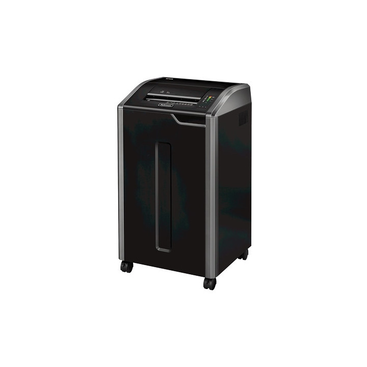 Fellowes 425HS Destructora de Papel Manual Corte Microparticulas P-7 Alta Seguridad - Destruye 10 Hojas a la Vez - Capacidad de