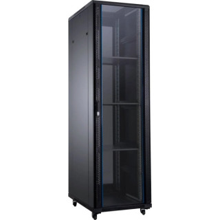Aiten Data AI6622 Armario Rack de Suelo 19" - Desde 22U a 47U - 4 Ventiladores 120mm - Puerta de Cristal - Cerradura de Segurid