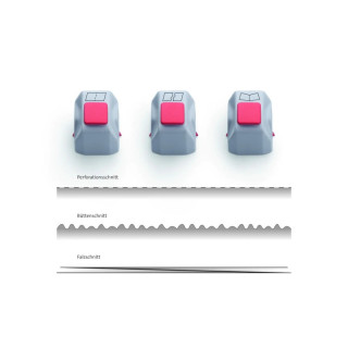 Dahle Pack de 3 Cabezales Creativos de Corte para Cizalla Dahle 507 3ª Generacion