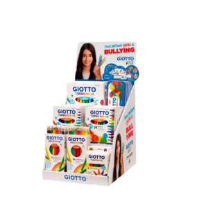 Giotto Contra el Bullyng Expositor con 40 Piezas de Rotuladores