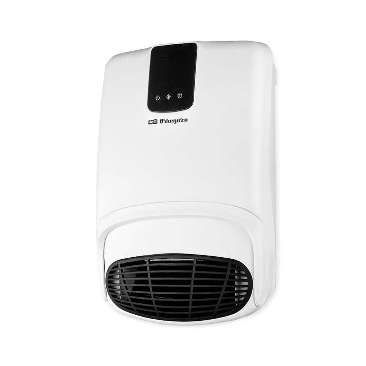 Orbegozo FB 2200 Calefactor de Pared con Accesorio para Toallas - Especial Baño (IP-23) - Mando a Distancia - 2 Niveles de Cal