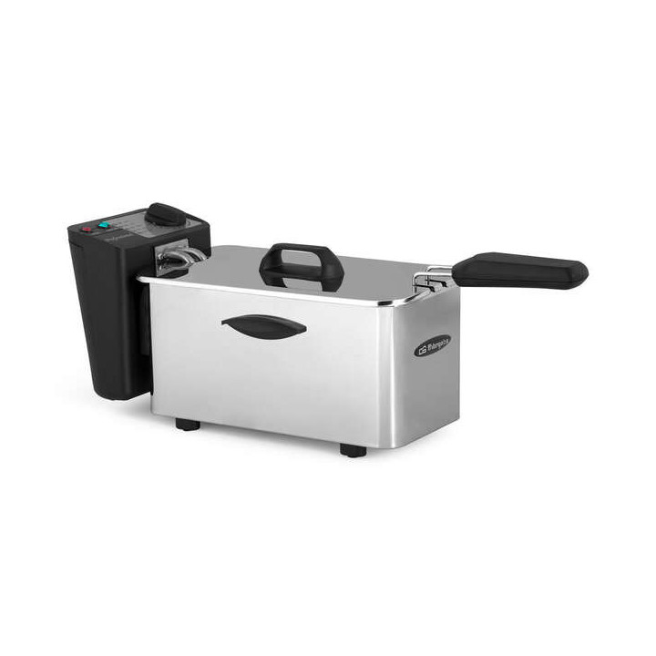 Orbegozo FDR 35 Freidora Profesional de Acero Inoxidable - Fritura de Calidad Como en un Restaurante - Capacidad 4L - Termostat
