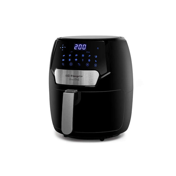 Orbegozo FDR 65 Freidora sin Aceite Saludable - Capacidad 4L - Potencia 1300-1500W - 12 Programas Preconfigurados - Pantalla LE