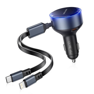 Vention Cargador de Coche 30W - USB-C Macho