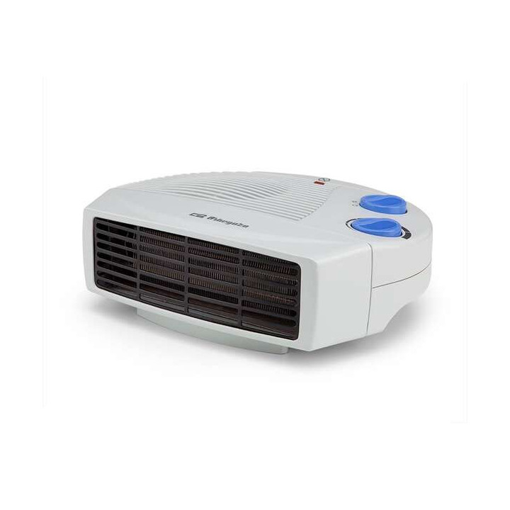 Orbegozo FH 5008 a Calefactor Horizontal - Potencia 2000W - 2 Posiciones de Calor - Termostato Regulable - Proteccion contra So