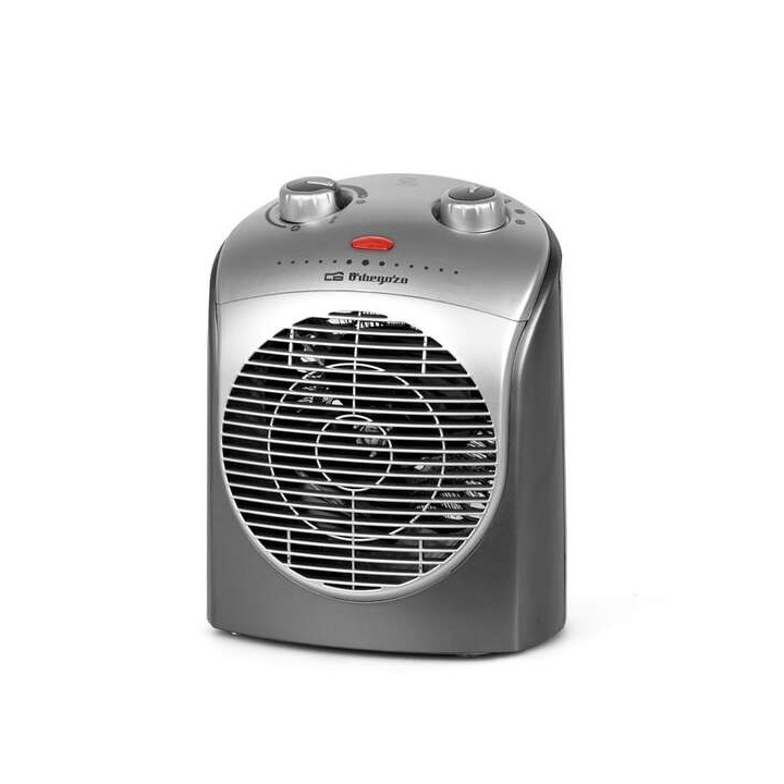Orbegozo FH 2021 Calefactor Confort Rapido y Seguro - Selector de 3 Posiciones - Funcion Ventilador de Aire Frio - Potencias 11