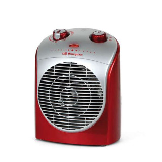 Orbegozo FH 5026 Calefactor Confort Rojo - Potencia de 2200W - Proteccion contra Sobrecalentamiento - Funcion de Oscilacion de