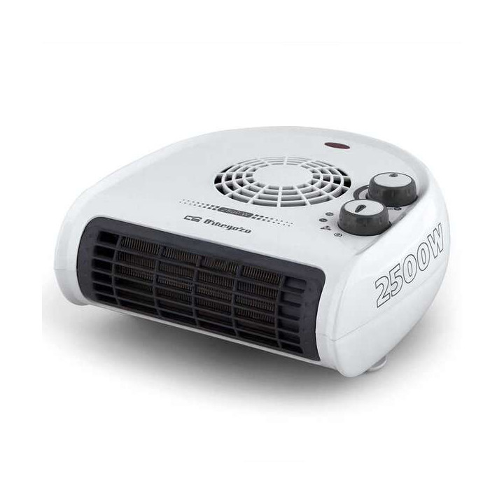 Orbegozo FH 5030 Calefactor Confort Calor Instantaneo - Termostato Regulable - Funcion Ventilador - 2500W - Seguridad Garantiza