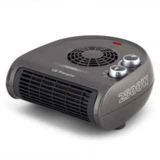 Orbegozo FH 5131 Calefactor 2500W - Termostato Regulable - Selector Rotativo de 3 Posiciones - 2 Niveles de Potencia - Funcion