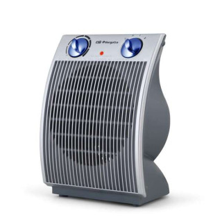 Orbegozo FH 6031 Calefactor Compacto - Calor Instantaneo y Termostato Regulable - Ideal para un Hogar Calido y Confortable - Se