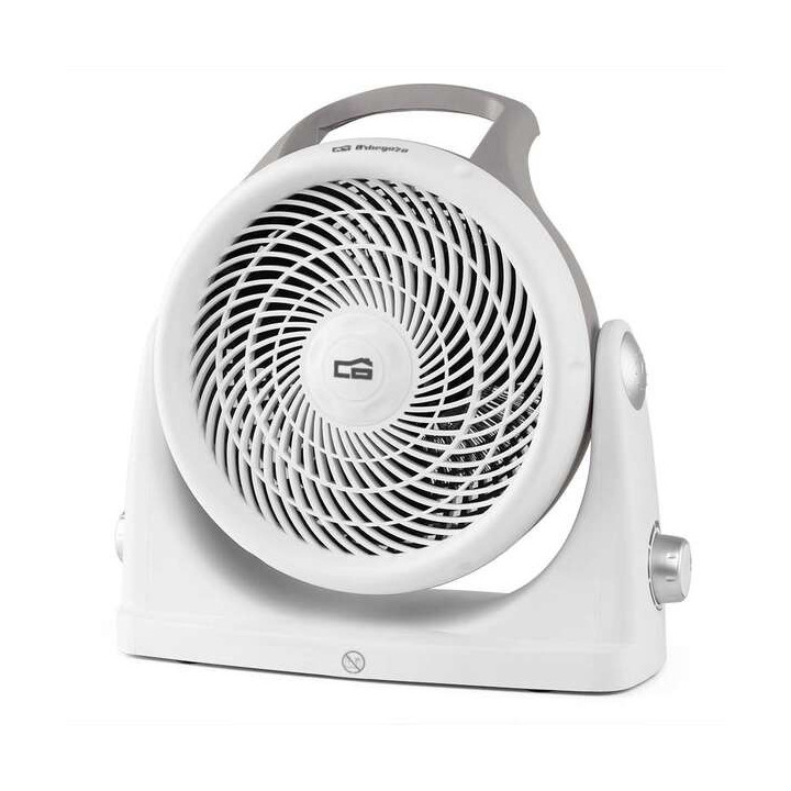 Orbegozo FH 6065 Calefactor Compacto Calor y Ventilacion en un Solo Producto - Potencia 2000W - Selector de 3 Posiciones - Term