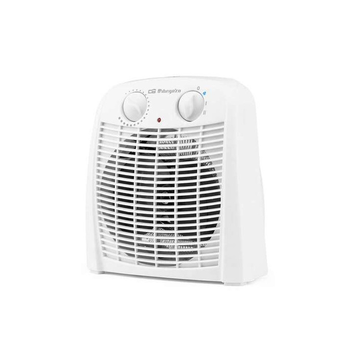 Orbegozo FH 7000 Calefactor Baño IP-21 - Potencia 2000W - 2 Niveles Calefaccion - Modo Ventilador - Termostato Ajustable - Seg
