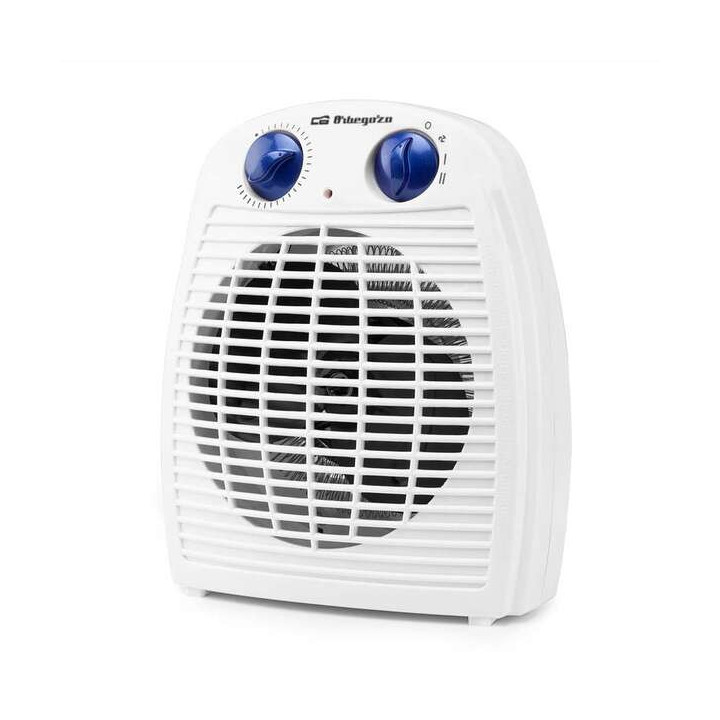 Orbegozo FHA 7051 Calefactor Compacto - Calor Instantaneo y Termostato Regulable - Dos Niveles de Potencia - Funcion Anticongel