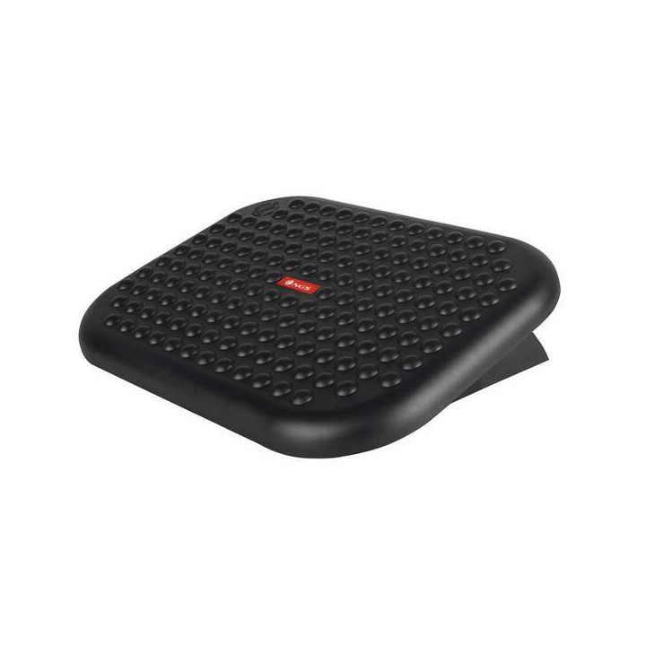 NGS Footnest Reposapies Ergonomico y Ajustable en Altura - Inclinacion de 0º a 15º - Amplia Superficie de Apoyo - Antidesliza