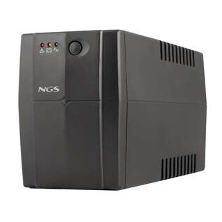 NGS Fortress 1200 V3 SAI 800VA UPS 480W - Tecnologia Off Line - Funcion AVR - 2x Schukos - Proteccion Sobrecargas y Cortocircui