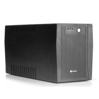 NGS Fortress 2000 V2 SAI 1500VA UPS 900W - Tecnologia Off Line - Funcion AVR - 4x Schukos - Proteccion Sobrecargas y Cortocircu