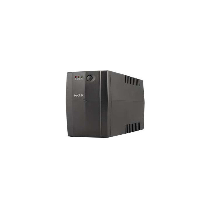 NGS Fortress 900 V3 SAI 600VA UPS 360W - Tecnologia Off Line - 2x Schukos - Proteccion Sobrecargas y Cortocircuitos