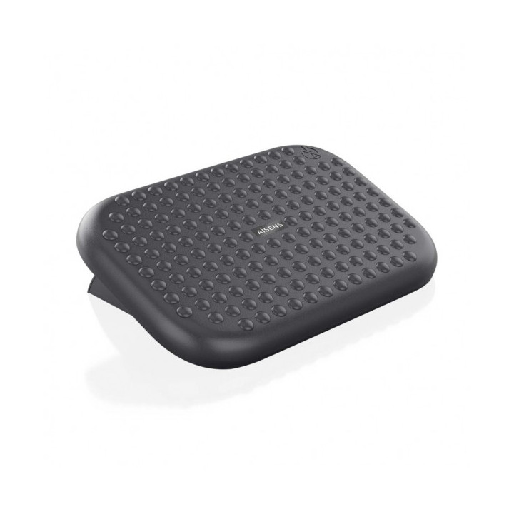 Aisens Reposapies Ergonomico con Inclinacion Ajustable - Base Antideslizante - Peso Max. 20kg - Material HIPS Resistente - Colo