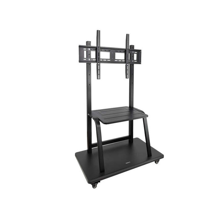 Tooq Soporte Suelo Ruedas "Coloso" 37-100" - Color Negro