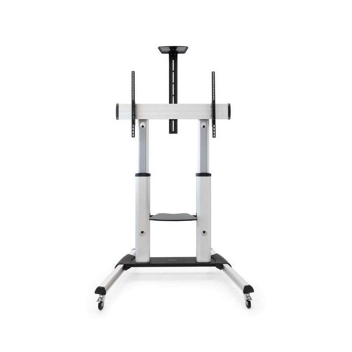 Tooq Soporte Suelo Ruedas Aluminio 60-100 - Color Plata