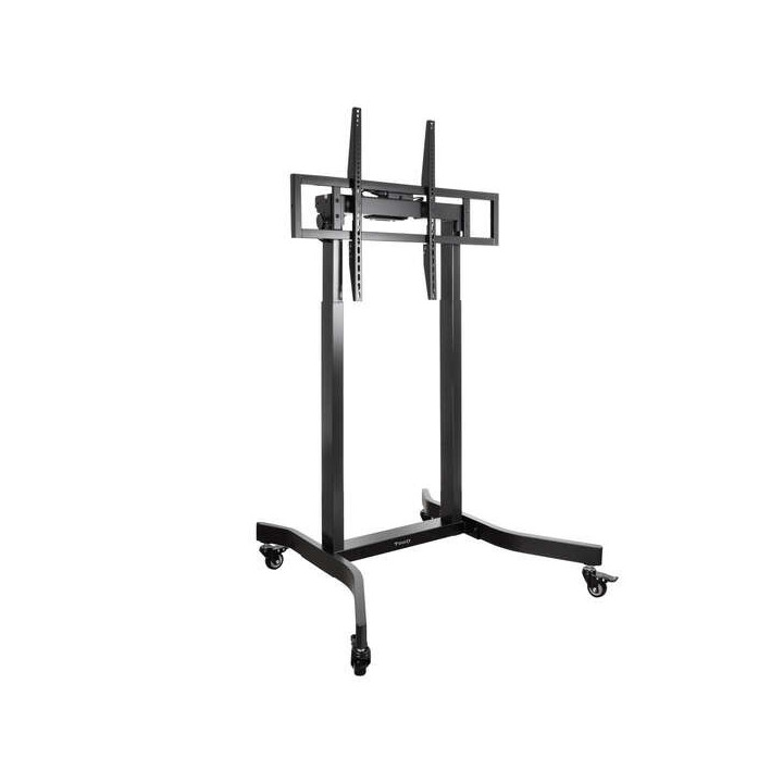 Tooq Soporte Suelo Ruedas Electrico "Lux" 55-100" - Color Negro