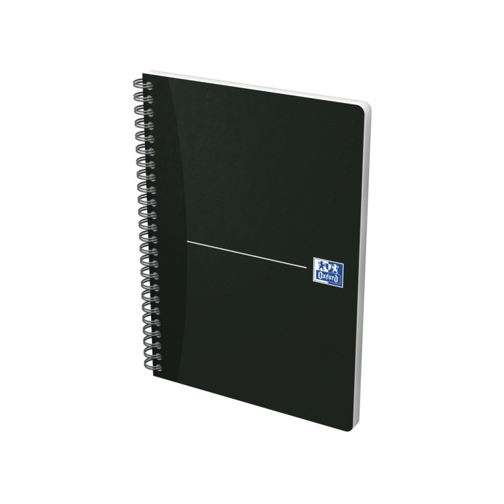 Oxford Office Essentials Cuaderno Espiral A5 - Tapa Blanda - Espiral Doble - 1 Linea - 90 Paginas