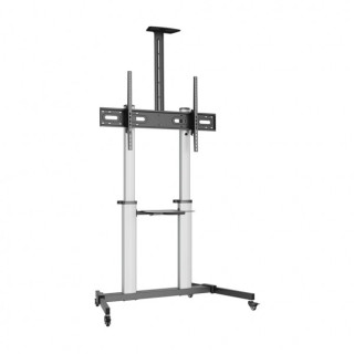 Aisens Pro Soporte de Suelo con Ruedas para TV 60”-100” - Aluminio Alta Resistencia - Vesa Maximo 1000x600mm - Carga Maxima