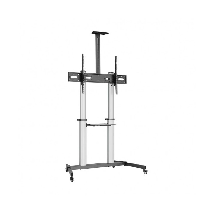 Aisens Pro Soporte de Suelo con Ruedas para TV 60”-100” - Aluminio Alta Resistencia - Vesa Maximo 1000x600mm - Carga Maxima