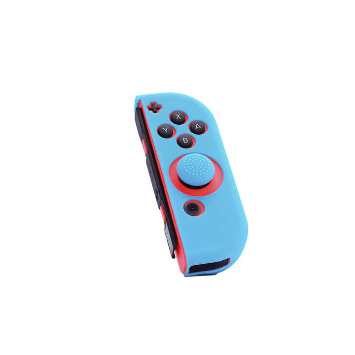 FR-TEC Funda Protectora Silicona Joycon Skin + Grip Derecho - Grip para Mayor Agarre - Proteccion contra Rayaduras - Mejora y P