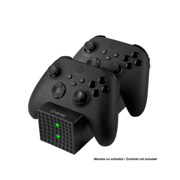 FR-TEC Estacion de Carga Dual Charging Station Compatible con Xbox Series X/S y Xbox One - Diseño Elegante - Funcionamiento Se