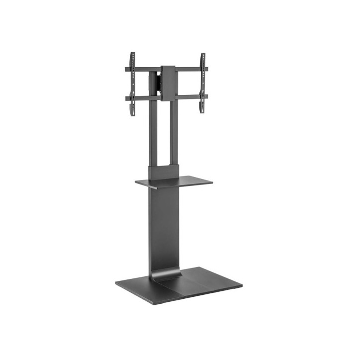 Aisens Soporte de Suelo para TV 37”-86” - Acero Alta Resistencia - Bandeja - Vesa Maximo 600x400mm - Carga Maxima 50Kg - Co