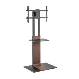 Aisens Soporte de Suelo para TV 37”-86” - Acero Alta Resistencia - Bandeja - Vesa Maximo 600x400mm - Carga Maxima 50Kg - Co