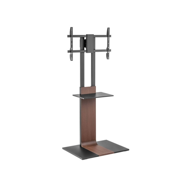 Aisens Soporte de Suelo para TV 37”-86” - Acero Alta Resistencia - Bandeja - Vesa Maximo 600x400mm - Carga Maxima 50Kg - Co
