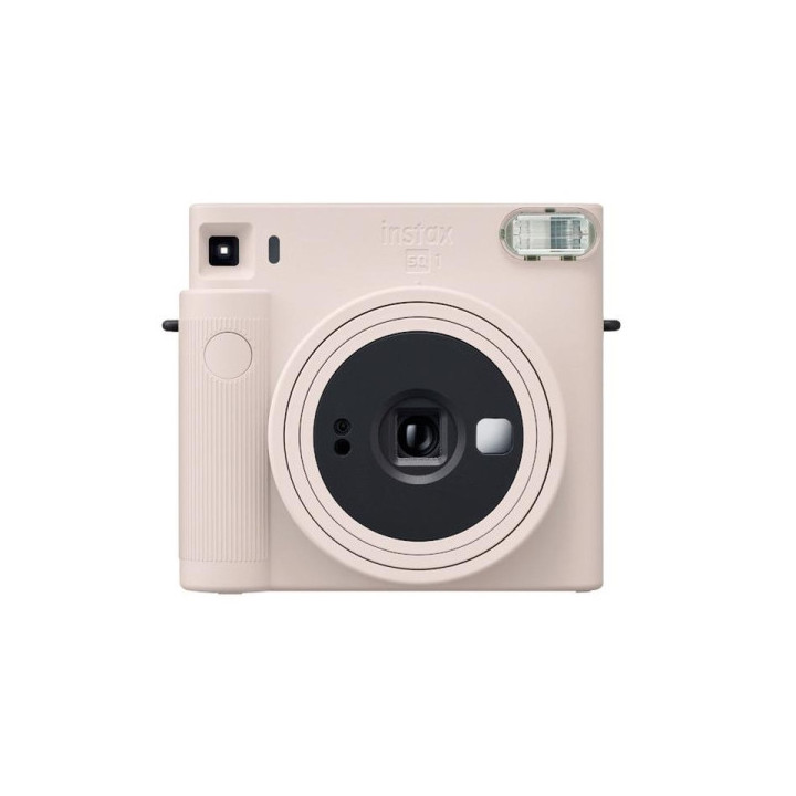 Fujifilm Instax Square SQ1 Camara Instantanea - Tamaño de Imagen 62×62mm  - Exposicion Automatica - Color Blanco Tiza
